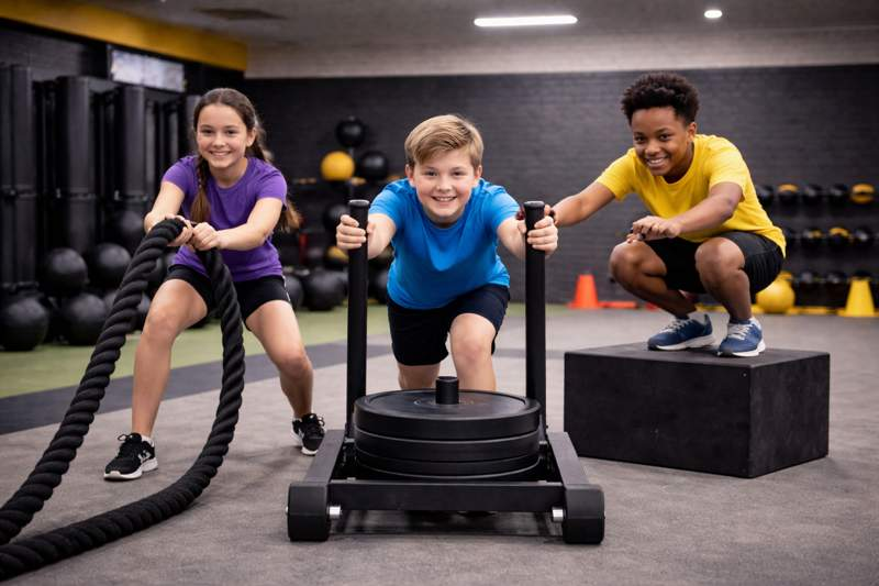 OneFit Juniors Hyrox class