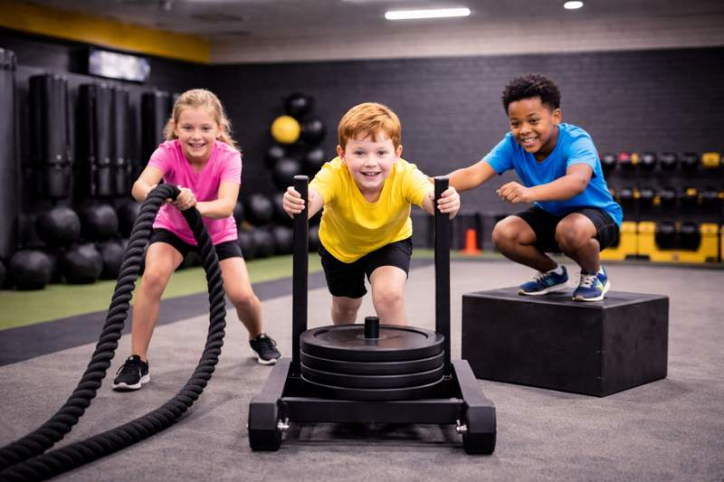 OneFit Kids Hyrox class